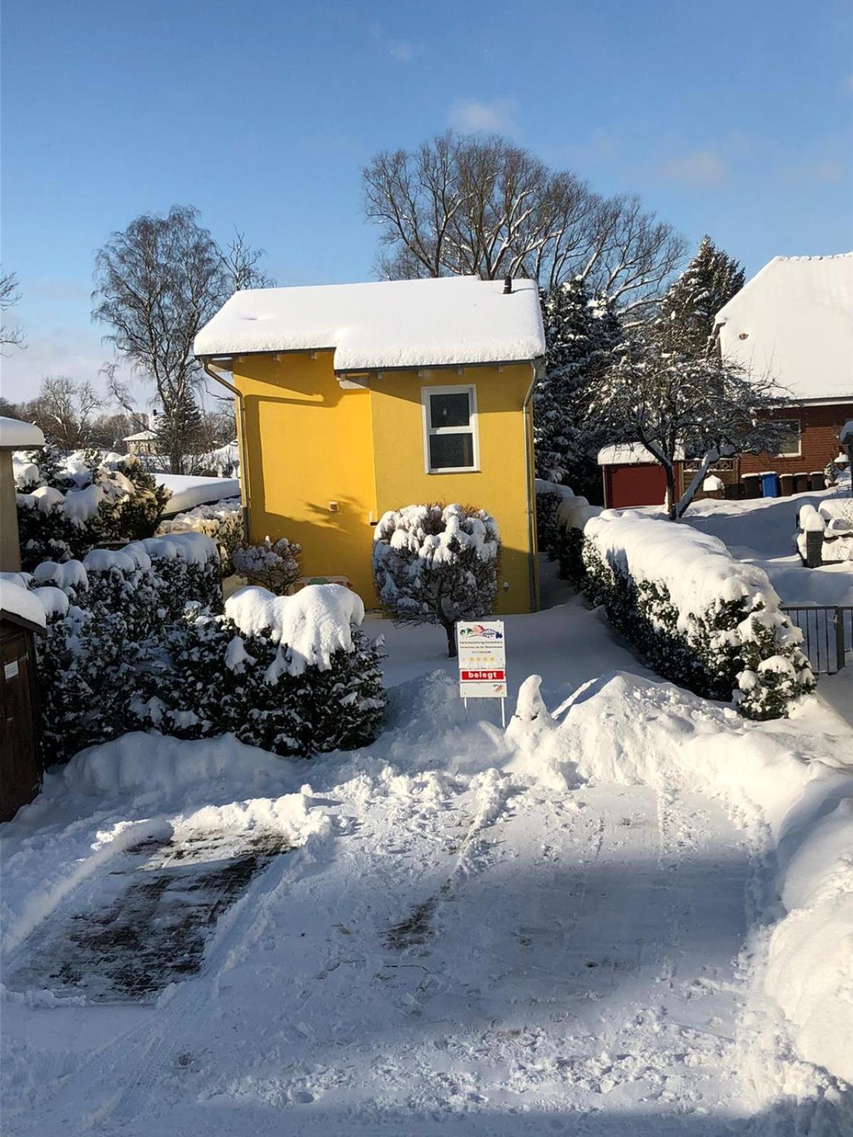 Ferienhaus An Der Brunnenaue 4 Sterne, E-Ladestation Am Haus, Wlan, Netflix, Garten Sagard Dış mekan fotoğraf