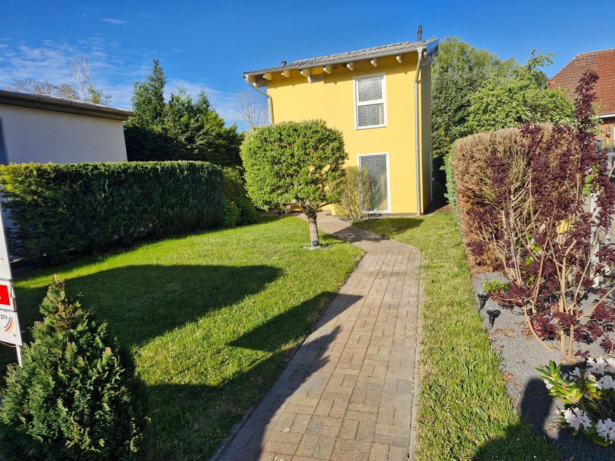 Ferienhaus An Der Brunnenaue 4 Sterne, E-Ladestation Am Haus, Wlan, Netflix, Garten Sagard Dış mekan fotoğraf